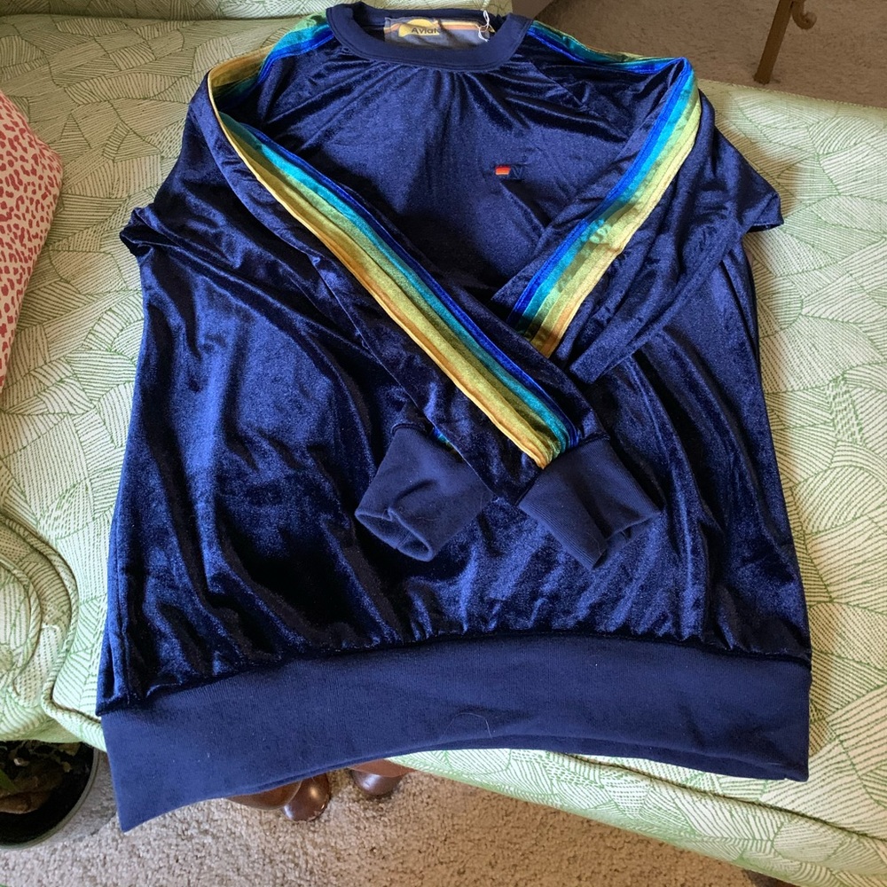 Aviator Nation Velvet Blue Sweatshirt (UNISEX)